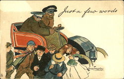 Just A Few Words Postcard