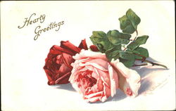 Hearty Greetings Postcard