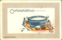 Congratulations DWIG Postcard Postcard