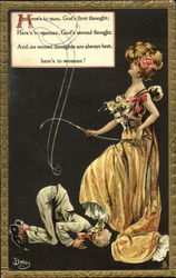 Here's to woman! DWIG Postcard Postcard