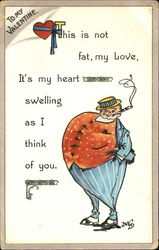 To My Valentine Postcard