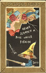 School Days Postcard