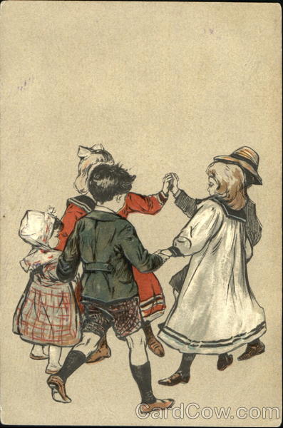 Five Children Playing