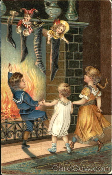 Delights of Christmas Morning Children