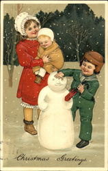 Children Playing in Snow Children Playing in Snow