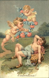 Struck by love Postcard
