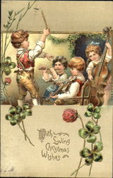 A music ensemble Postcard