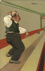 Gutter Ball Postcard