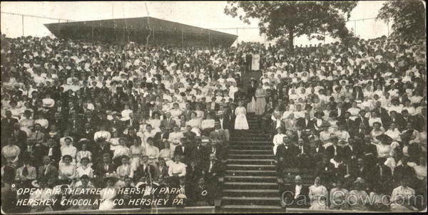 Open Air Theatre In Hershey Park Pennsylvania