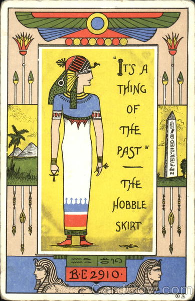 It's A Thing Of The Past The Hobble Skirt Comic, Funny