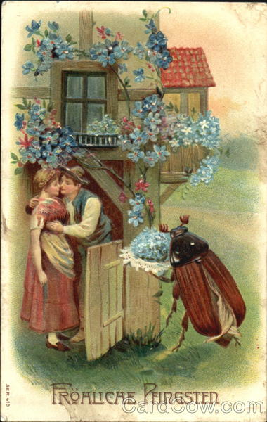 Frohliche Pfingsten Fantasy