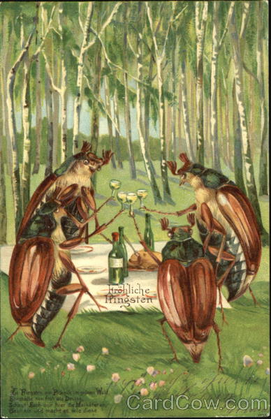 Frohliche Pfingsten Fantasy