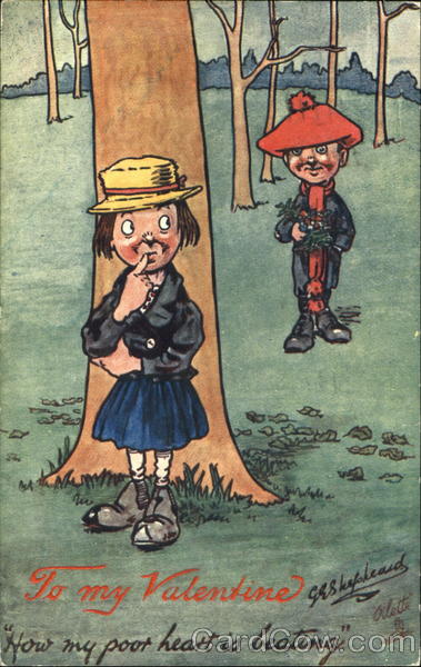 How my poor heart is beating George Edward Shephard