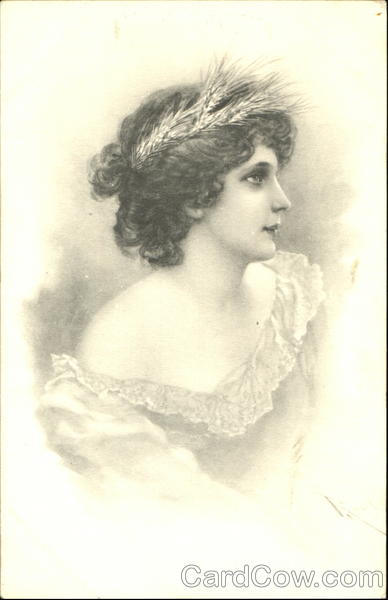 Portrait of a Edwardian lady Women