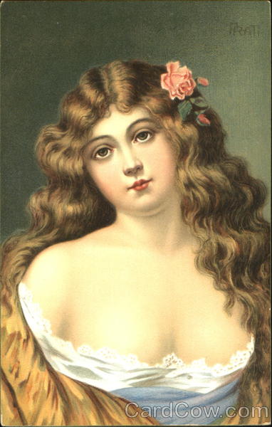 Young Woman With Brown Eyes Women