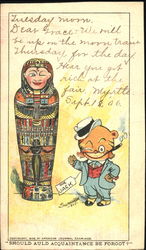 Should Auld Acquaintance Be Forgot? Postcard