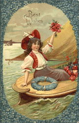 Best Wishes Postcard