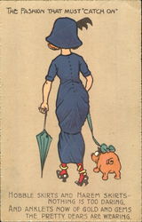 The Fashion That Must Catch On Postcard