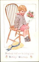 Birthday Greetings Postcard