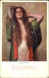 Contentment Postcard