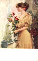 Her Valentine Postcard