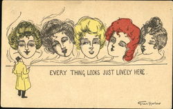 Every Thing Looks Just Lovely Here Postcard