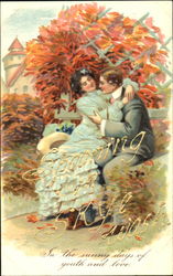 Spooning In Skye Postcard