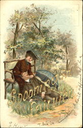 Spooning Fairview Postcard