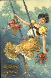 Atribute Of Love Postcard