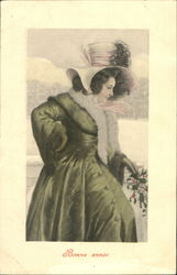 Bonne Annee Postcard