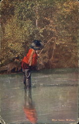 Miss Isaac Walton Postcard