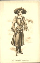 Ready For The Roundup Postcard