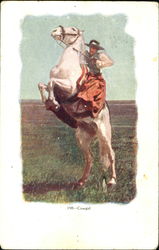 Cowgirl Postcard