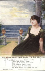 God Send You Back To Me Postcard