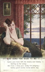 God Send You Back To Me Postcard