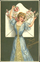 Hearty Congratulation Postcard