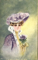 A Union Of Beauty And Virtue Postcard