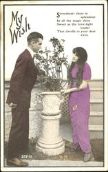 My Wish Romance & Love Postcard Postcard