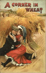 A Corner In Wheat Postcard