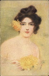 Chrysanthemums Postcard