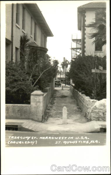 Treasury St St. Augustine Florida