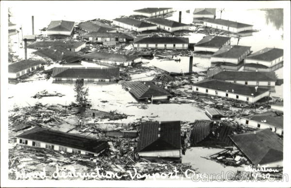 Flood Destruction Vanport Oregon