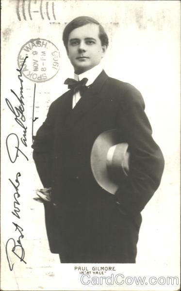 Paul Gilmore In At Yale Actors