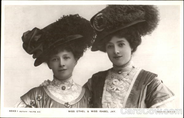 Miss Ethel & Miss Esabel Jay Actresses