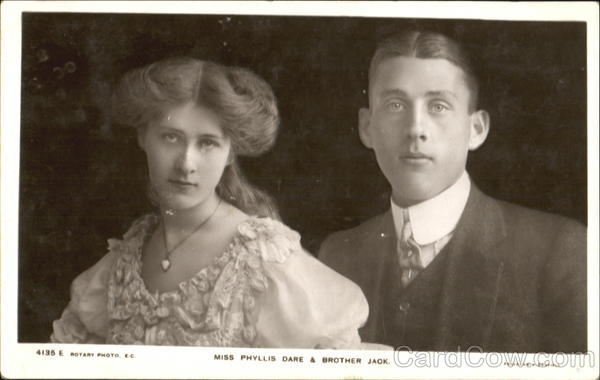 Miss Phyllis Dare & Brother Jack Actresses