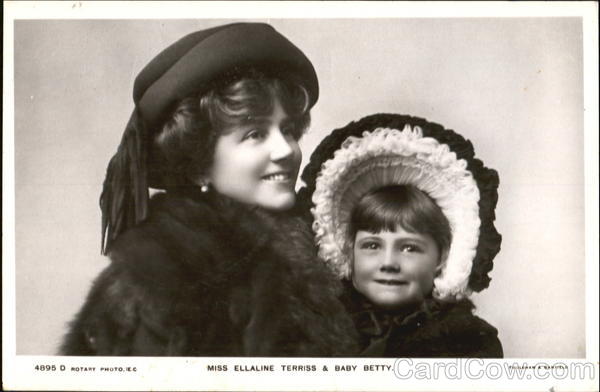 Miss Ellaline Terriss & Baby Betty Actresses