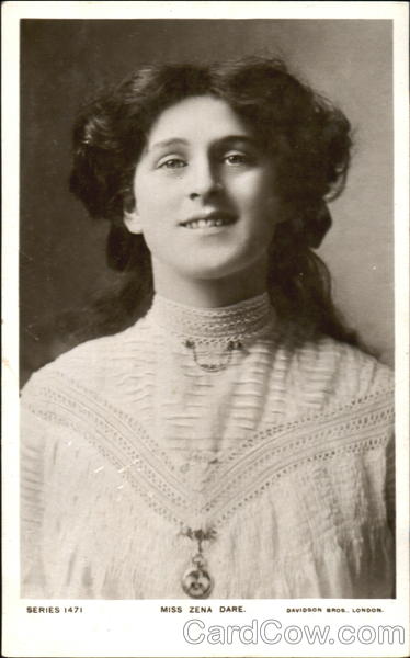 Miss Zena Dare Actresses