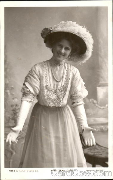 Miss Zena Dare Actresses