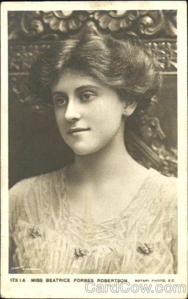 Miss Beatrice Forbes Robertson Actresses