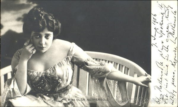 Miss Olga Nethersole Actresses